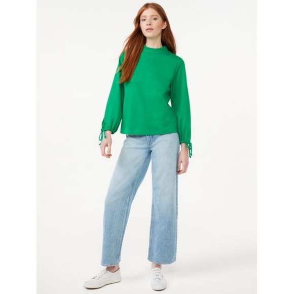 Women's Tie Sleeve Top from Free Assembly - Picture 3 of 5